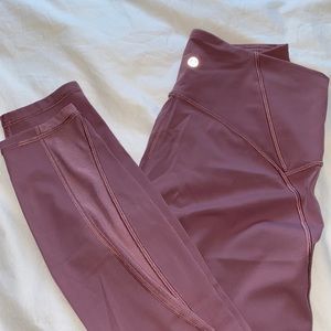 LULULEMON train times leggings 25”